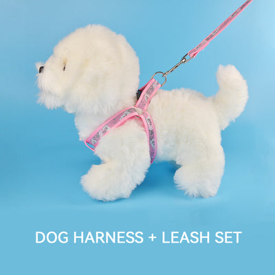 Royal Pets Printed Pet Harness & Leash