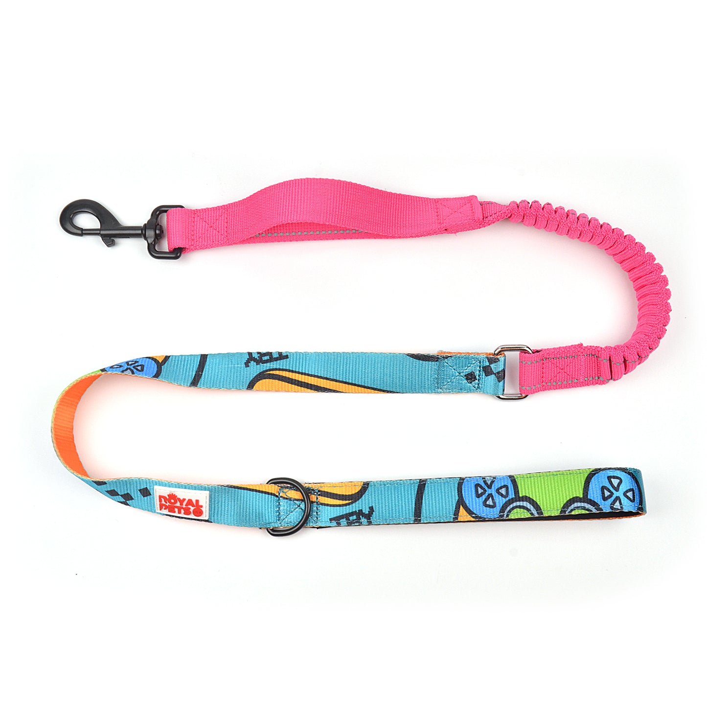 Royal Pets Printed Bungee Rope Leashes