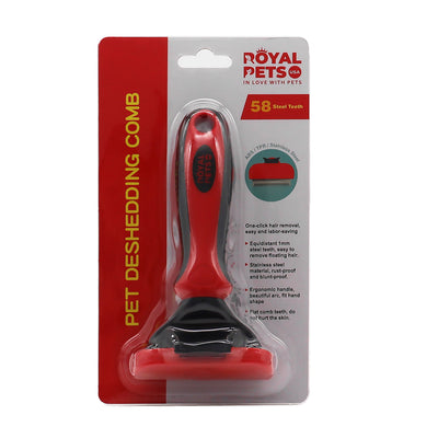 Royal Pets Grooming Deshedding Rake