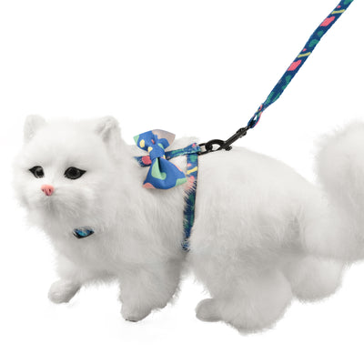 Royal Pets Pet Harness & Leash with Bow