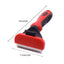 Royal Pets USA Professional Deshedding Brush for Dogs and Cats with Short or Long Hair Effectively Removes Tangles & Dead Hair Up To 95%, Switch Head for Easy Cleaning with Anti-Slip Handle