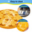 Royal Pets Silicone Pet Slow Feeding Lick Mat Round Yellow - Food Grade Safety