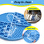 Royal Pets Silicone Pet 2-in-1 Lick Mat Blue -Food Grade Safety
