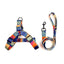 Royal Pets Geometry Print Pet Harness & Leash - Smooth on touch and Strong on Strength