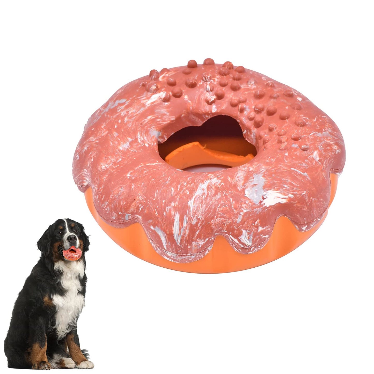 Royal Pets Donut suave juguete masticable para mascotas